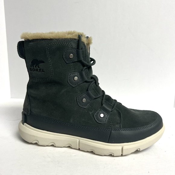 Sorel Explorer II Joan Waterproof Boot Gray Size Womens M